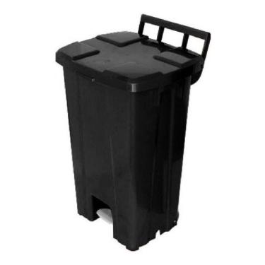 Imagem de Cesto Lixeira Com Rodas E Pedal 100l Marca Jsn