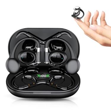 Imagem de Fone de Ouvido Bluetooth Sem Fio, Fone Bluetooth 5.4, Design Esportivo com Display de Led, 90h Standby, Ideal para Corrida e Exercícios, Preto