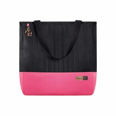 Imagem de Bolsa Maternidade Coleção Cores - Preto e Pink - Alce