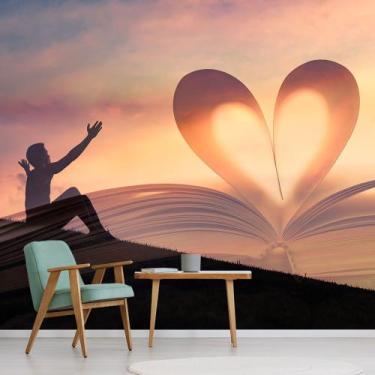 Imagem de Papel de Parede Bíblia Amor Religião Igreja Fé Sala Adesivo - 402pcm -