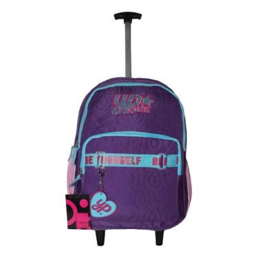 Imagem de Mochila Feminina Juvenil Yepp Girls Rodinhas Escolar Origina