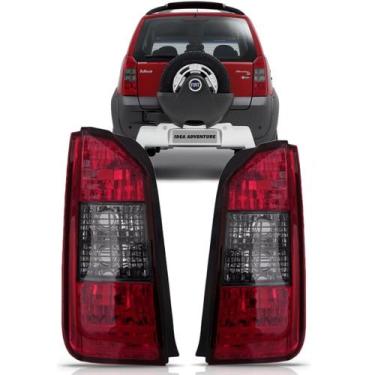 Imagem de Lanterna Traseira Idea Grade Preta 2007 Á 2010 - SP ACESSÓRIOS, Esquer