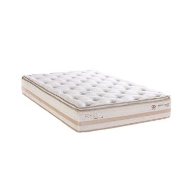 Imagem de Colchão Solteiro Molas Maxspring Real Pillow Top (88x188x30) - Herval