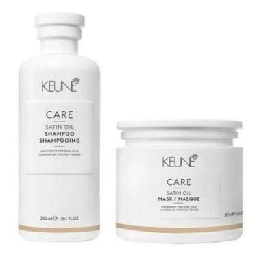 Imagem de Keune Shampoo 300ml + Máscara 200ml Satin Oil