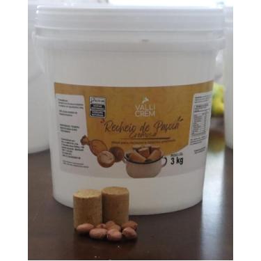 Imagem de Recheio de Paçoca Cremosa 3 Kg  Ideal para Bolos, Doces e Produção Gou