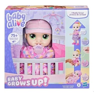 Imagem de Baby Alive, Boneca, Baby Grows Up, LaLa Googoo - Cabelos Loiros, Brinquedo Interativo, 35 cm - A partir de 3 Anos