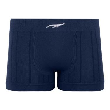 Imagem de Cueca Boxer Infantil sem Costura Navy Zee Rucci, GG