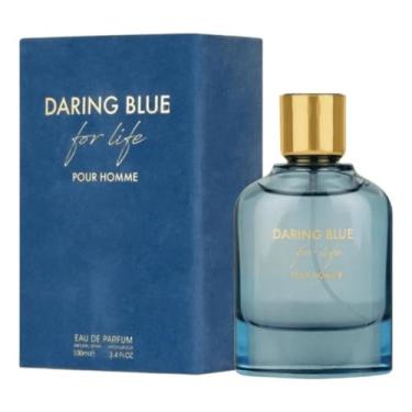 Imagem de Perfume Árabe Daring Blue for Life Pour Homme EDP 100ml - Original e Lacrado