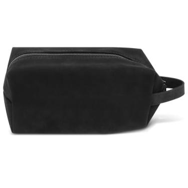 Imagem de Linkidea Bolsa masculina de viagem, organizador de acessórios para barba e corpo, bolsa de armazenamento portátil para barbeador e aparador para homens, compatível com cortador de grama Manscaped 5.0