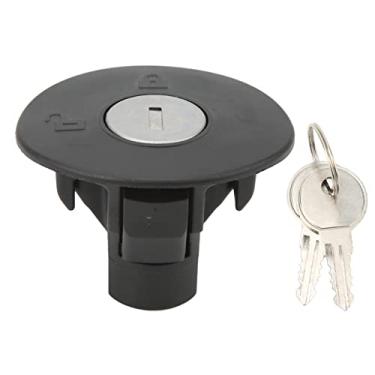 Imagem de Tampa de Combustível para Travamento de Veículo, Tampa Segura para Tanque de óleo para Expedição Edge Explorer Adequada para