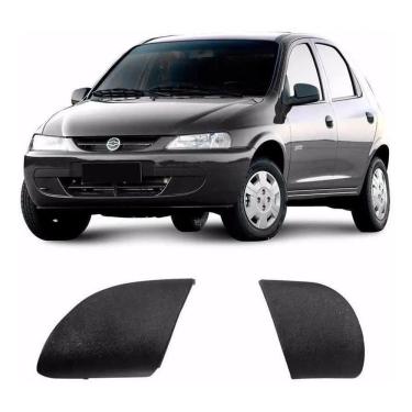 Imagem de Acabamento Puxador Interno Porta Le Celta Cinza Kit 2 Peça