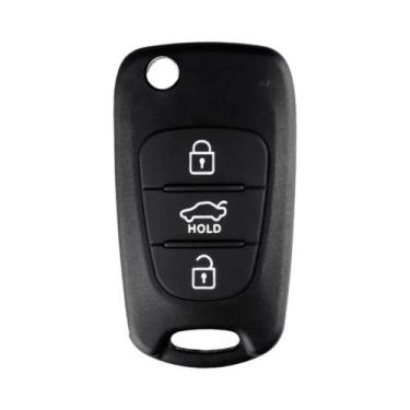Imagem de Capa De Chave Remota Para Carro Kia Hyundai 3 BT Flip Dobrável Para K2