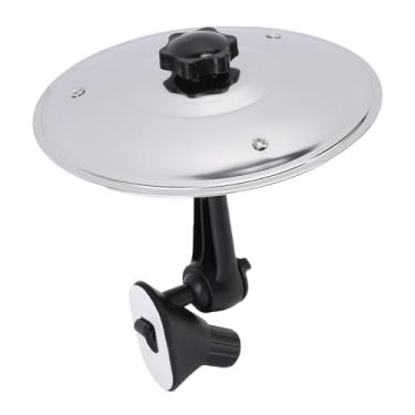 Imagem de Tangxi Ventiva de Ar do Cymbal Cymbal para Amantes da Música, Mini Tambor Crascal para Diversão Rítmica Infinita na Estrada, Clipe de Aço Inoxidável na Ventilação de Ar para Todos Os (Prata)