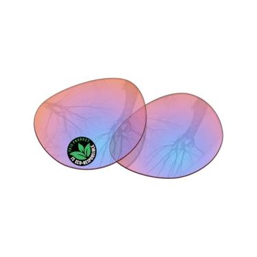 Imagem de Raydi Lentes de reposição de policarbonato para óculos de sol RayBan Meta Headliner RW4009F 51 mm - trilha laranja - não polarizado