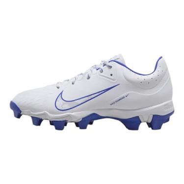 Imagem de Nike Chuteira feminina Hyperdiamond 4 Keystone (FZ0920-101, branco/platina pura/Hyper Royal), Branco/platina pura/Hyper Royal, 42