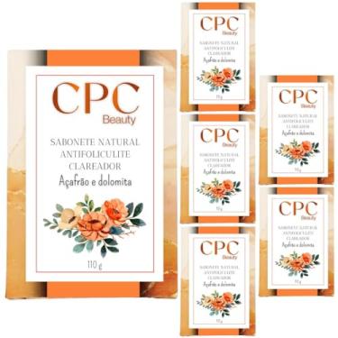 Imagem de Sabonetes Artesanais Naturais CPC Beauty (6 unidades, Depilatório de açafrão)
