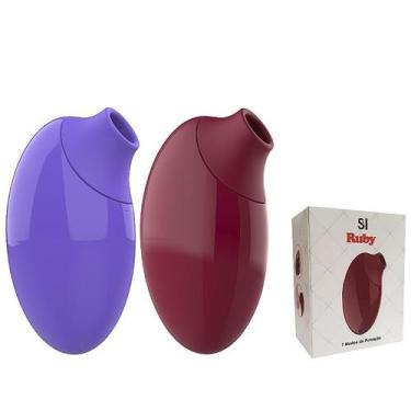 Imagem de Sugador de Clitóris Ameixa Vibrador Feminino Ruby 9 Velocidades - NC