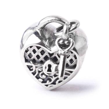 Imagem de Berloque Separador Cadeado Coração