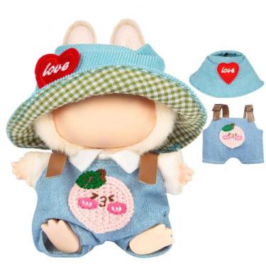 Imagem de Roupas de boneca CHICHO Labubu Kawaii Chic Style 17 cm com acessórios