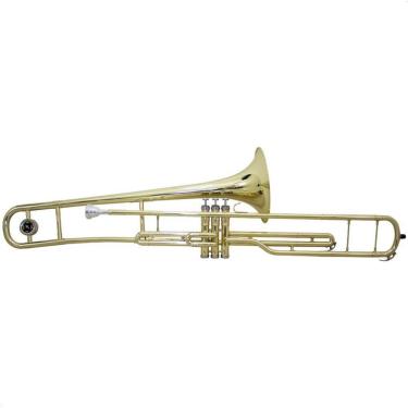 Imagem de Trombone De Três Pistos Spring Tp-230 Sp Laqueado