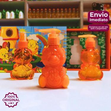 Imagem de Kit infantil da Blosson Kids laranjinha com 1 colônia, 1 loção hidrata