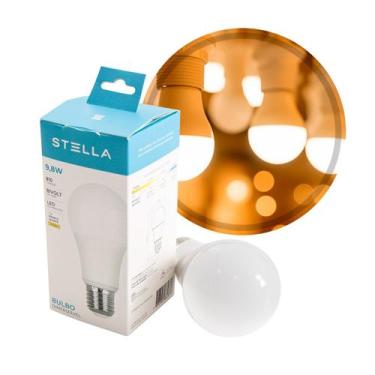 Imagem de Lâmpada LED Bulbo A60 Dimerizável Stella 9,8W 2700K E27 Bivolt ST846