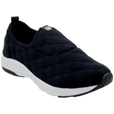 Imagem de Tênis Casual Slip On Feminino Ultra Conforto Modare 7382.104.25802 Preto N°36-Feminino