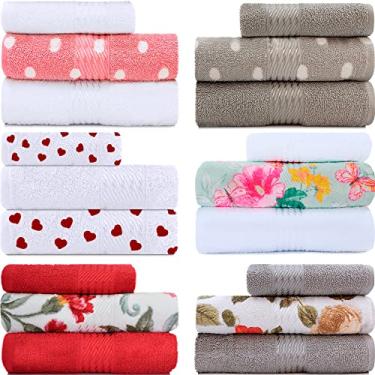 Imagem de Kit Toalha 3 Peças Banho + Rosto 100% Algodão Felpudo Prisma Dohler - Emcompre…