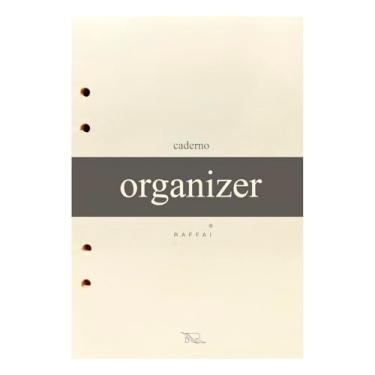 Imagem de Raffai Couros Refil para Caderno Organizer A5 - 350 Páginas - Anual e Mensal