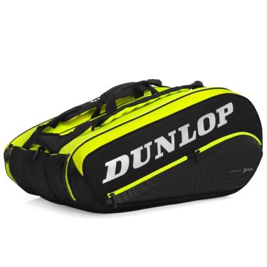 Imagem de Raqueteira Dunlop SX Performance Thermo X12 Preta e Amarela