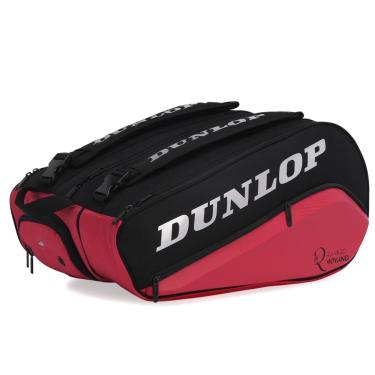 Imagem de Raqueteira Padel Dunlop Elite X8 Preto e Vermelho