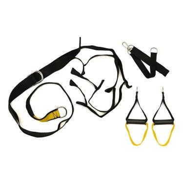 Imagem de 2X Fita Treino Funcional Suspenso Trx Profissional Academi