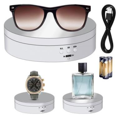 Imagem de Suporte de exibição giratório Hicarer Mesa giratória elétrica de carga