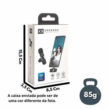 Imagem de Microfone Condensador Duplo de Lapela Wireless Lightning IOS Sem Fio 2