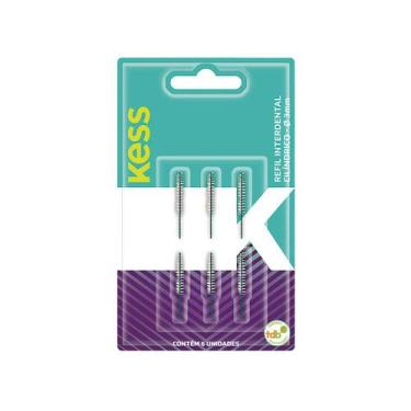 Imagem de Refil Escova de Dente Interdental Cilíndrico 3mm Kess 6 Un