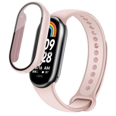 Imagem de Case Bumper de proteção compatível com MI BAND 8 / MI BAND 9 - NSmart,