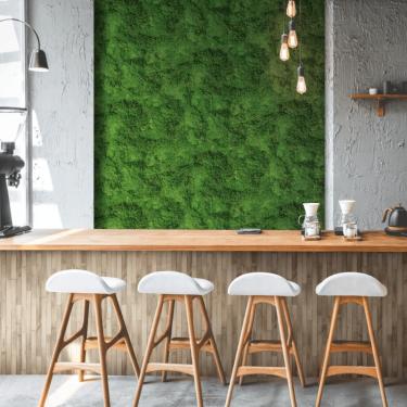 Imagem de Papel de Parede Struktura Folhagem Verde 45733