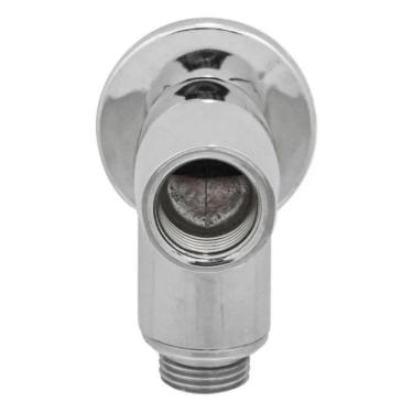 Imagem de Chuveirinho Desviador Metal Cromado Com Ducha Flexível 1,80M