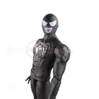 Imagem de Boneco Articulado 30Cm Action Ação Do Spiderman Venom Marvel