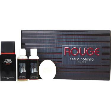 Imagem de Perfume Masculino Carlo Corinto Rouge Edt Spray 100 Ml&pós-barba Balm 115 Sabonete Líquido