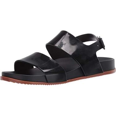 Imagem de Sandália Cosmic Feminina Melissa III, Black/Brown, 5