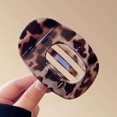 Imagem de Clipe de cabelo feminino moderno estilo coreano, com design de ponte em arco que não machuca a cabeça, adequado para todos os penteados com grampo de cabelo antiderrapante forte (bege)