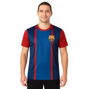 Imagem de Camisa Masculina Barcelona Básica Listrada Balboa-Masculino