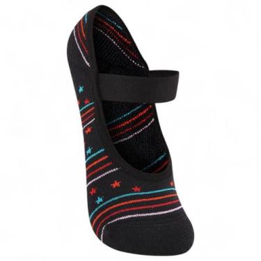 Imagem de Meia lupo sapatilha ref:04945-070 feminino, Preto, 34/9