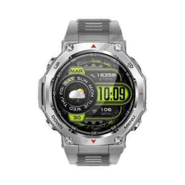 Imagem de Relógio Inteligente GPS À Prova d'Água 5 ATM, Smartwatch Militar De Du