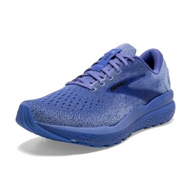 Imagem de Brooks Tênis de corrida feminino Ghost 16 Neutral, Haze/Blueprint/Peach, 36