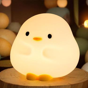 Imagem de Luz noturna Rytinazzz Duck Dudu Lamp Squishy Silicone USB