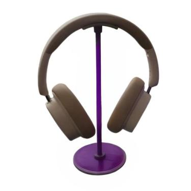 Imagem de Suporte Mesa Fone de Ouvido - MIXSHOP, Roxo