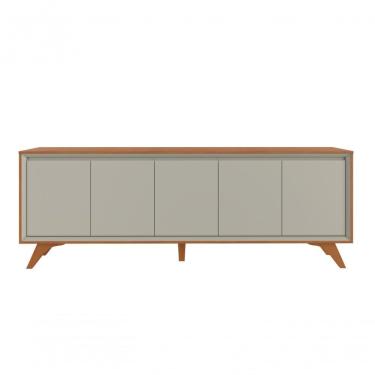 Imagem de Buffet Premium 5 Portas Mavaular Naturalle-off White