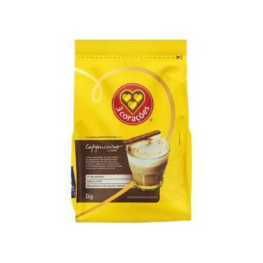 Imagem de Cappuccino 3 Corações Classic Soluvel Instantaneo 1kg Vending